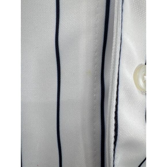 Vintage Majestic Minnesota Twins White Pinstripe Jersey blank no name Size L - Picture 13 of 13